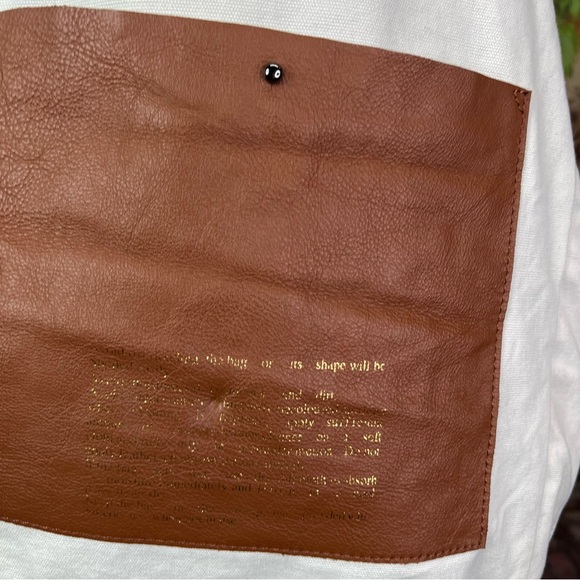 MONSERAT DE LUCCA Instructional Tote in Canvas and Leather - Picture 6 of 11